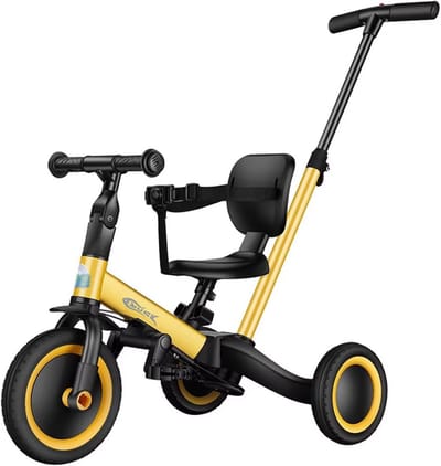 Kinderdriewieler - Loopfiets peuter - Buiten spelen - Afneembare onderdelen - 68 cm lengte