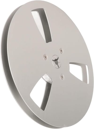 7 Inch 1/4 Lege Opname Reel - Aluminium - Universele 3 Gaten - Audio Tape - Kleine Hub