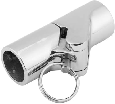 Dailygoody - Vouwbare Swivel Coupler 22mm - Roestvrijstalen Boot Connector