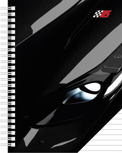 Kangaro spiraalboek - Race (RS) - A5 - lijn - 160 pagina's - 60 grams - schoolschrift