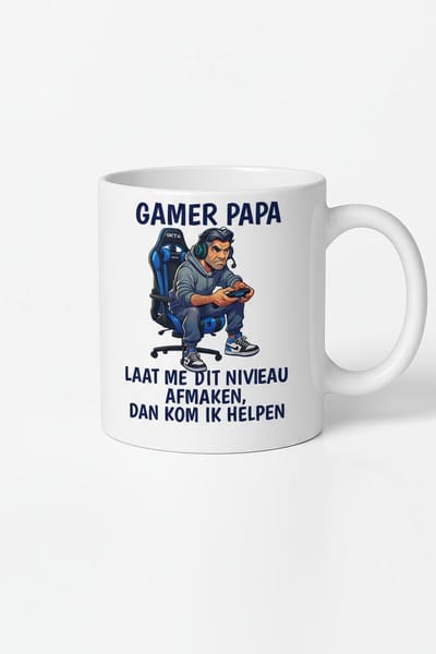 Gamer Papa Mok - Laat me dit niveau afmaken, dan kom ik helpen