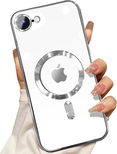 Magsafe Hoesje Geschikt Voor iPhone 16e / iPhone 17e hoesje Zliver - Lens beschermer backcover