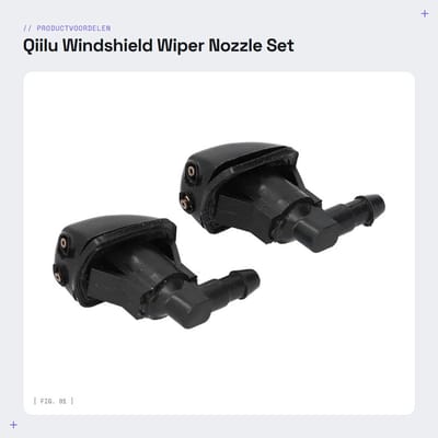 Dailygoods- Ruitensproeier Set - Ruitensproeier Nozzle - Ruitensproeier Spray - Ruitensproeier voor Corolla/Camry - 2 Stuks - Sproeier