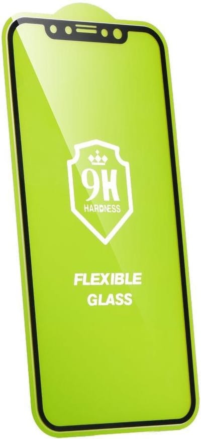 5D Full Glue Nano screenprotector voor de iPhone 12 Pro Max 6,7" - zwart