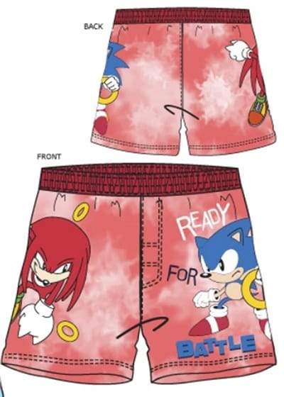 Sonic The Hedgehog Zwemshort Maat 104