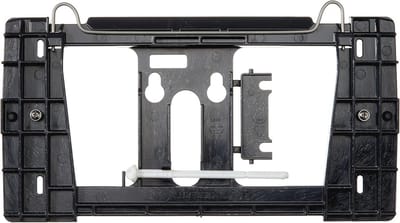 Reservetank met dubbele spoeling voor 30 cm Twinline-borden - zwart