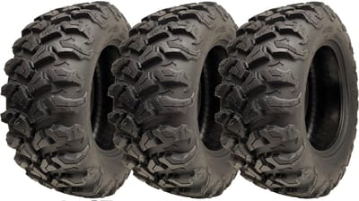 27x9.00R14 ATV-band, 8-laags, P3137 OBOR, 225/70R14, schuine zijkant, 73J, goedgekeurd voor de openbare weg (set van 3)