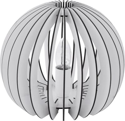 EGLO Cossano - Tafellamp - 1 Lichts - Ø260mm. - Wit