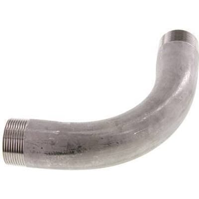 L-Pijp R1 1/2" RVS 16bar