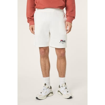 FILA Valsera Regular Logo Sweat Shorts Egret Größe: S | Kurze Sporthosen Outlet | Unisex