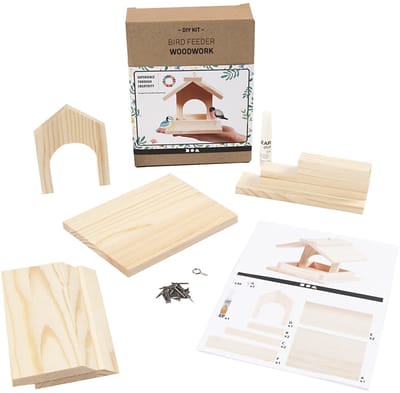 Creativ Company DIY Vogelvoederhuis Grenen 12,5 cm