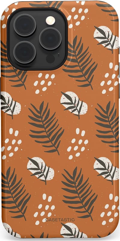 Casetastic Hoesje Geschikt voor Apple iPhone 15 Pro Max Magsafe - Stijlvolle Beschermende Duo-layer Case - Rustiek ritme