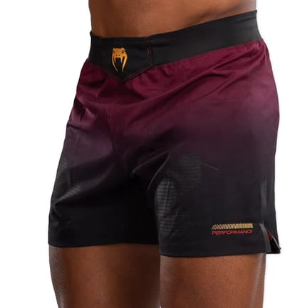 Venum Tactical XT Fightshorts Burgundy Zwart Goud - XS