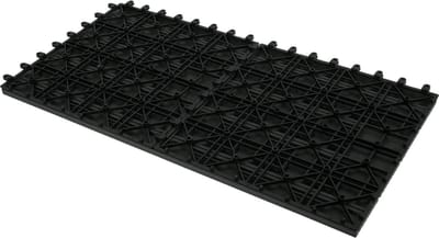 Patio Tuintegels Kliksysteem - Set van 6 - Weerbestendig & Stevig - Tuin Tegel, Tuintegels - 30x60 cm - Antraciet
