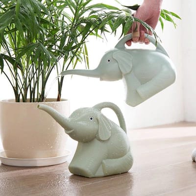 Olifant Vorm Gieter Pot Tuin Bloemen Planten Gieter Gereedschap Vetplanten Potplanten Tuinieren Water Fles- Groen