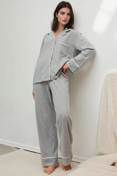 Zachte Katoenen Pyjama Set