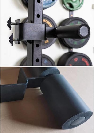 Hamstring Curl Machine - Nordic Curl Trainer - Kracht Training - Verstelbare Foamrollers - Snel Monteren - Zwart