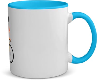 Akyol - wielren met eigen naam koffiemok - theemok - blauw - Wielrennen - wielrenner - sport - 350 ML inhoud