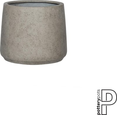 Pottery Pots - Plantenbak - Jumbo Patt XXS - Ø55,5cm x H46,5cm - Indoor en Outdoor - Beige Washed/Grey