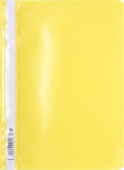Exacompta 25x Snelhechtmap PP standaardkwaliteit - A4 - Geel - 449204B