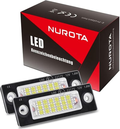 Foutloze Kentekenverlichting LED voor Volkswagen: Canbus Compatibel