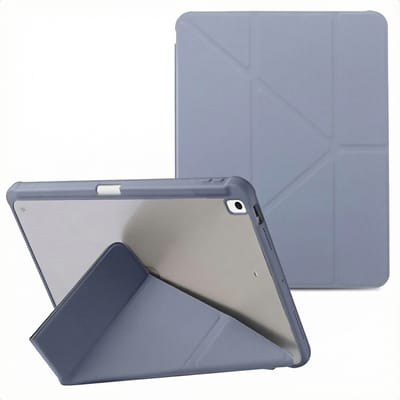 imoshion Tablet Hoes - Geschikt voor Apple iPad 9/8/7 10.2 inch (9e generatie 2021 / 8e generatie 2020 / 7e generatie 2019) - Bookcase- Paars