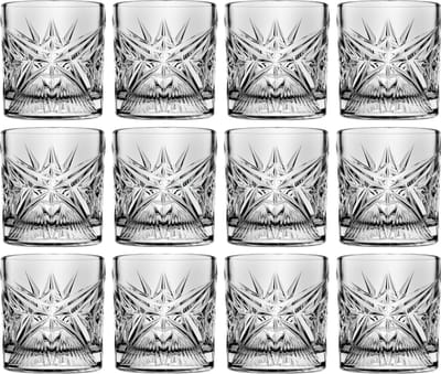 Pasabahce- Crystallin Cielo Waterglas - 350 ml - 8.3cm - 12 stuks