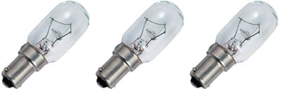 Signaallamp Ba9s 30V 10W - 333 mAh - 3 stuks - T16 Gloeilamp Ø16mm - 48mm - 2500K - Dimbaar