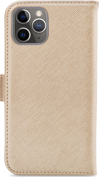 My Style Telefoonhoesje geschikt voor Apple iPhone 11 Pro Hoesje | My Style Flex Wallet Bookcase Portemonnee | Pasjeshouder voor 3 Pasjes | Telefoonhoesje voor Pinpas / OV Kaart / Rijbewijs - Goud