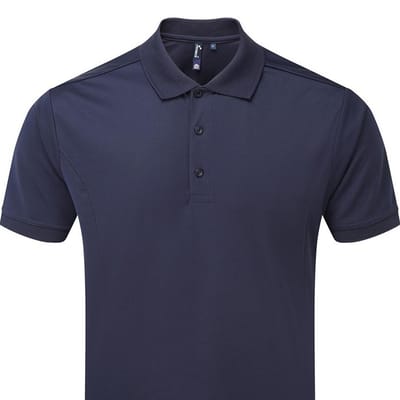 Premier Heren Coolchecker Poloshirt (Marine)