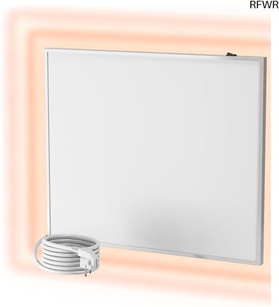 RFWR® Infrarood Wandverwarming Paneel 300W voor Badkamer – Energiebesparende Wandmontage Radiator