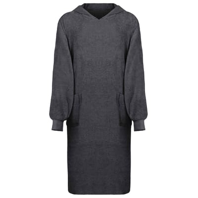 vidaXL Deken hoodie KINN Antraciet XL Katoen