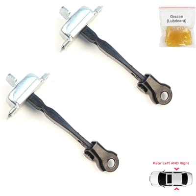 EDP1684-1 2 Pièces Charnière de Porte Arrière Butée d'Arrêt Sangle Limiteuse pour Mitsubishi Outlander MK3 GG GF ASX MK1 GA Delica D:5 RVR MK3 GA 5732A157