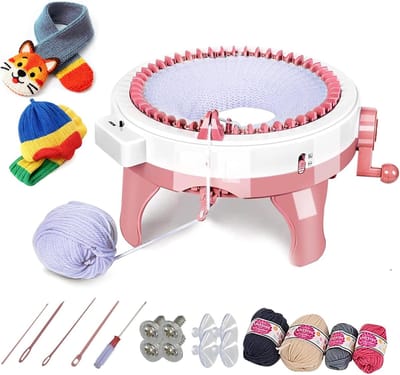 Breimachine 48 naalden - Breiloom Handmatig - Creatief Knutselen - Kindvriendelijk Plastic - 40.5 x 22 cm - Niet gespecificeerd