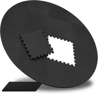 Zwembadtegels - 17-delig - 200 cm - foam - zwart