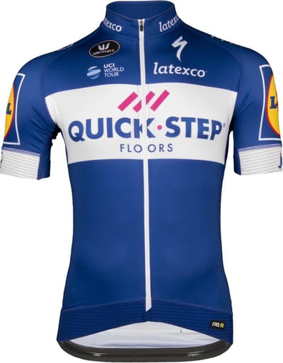 Quick-Step - Floors 18 Trui korte mouw PR.R Maat M VALT KLEIN