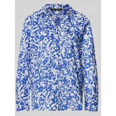 Blouse met platte kraag en knoopsluiting