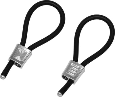 ElectraStim - Electrosex - ElectraLoops Prestige Silver - Penisringen - 2 stuks