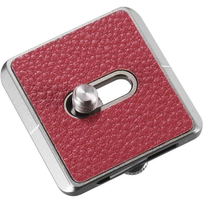 Plaque de libération rapide universelle ultra-mince de 70 mm avec boucle pour dragonne d'appareil photo Clé à vis pour appareil photo amovible 38mm brown