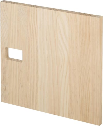 Bijzetmeubel Deur - Opzetdeur Kastdeur - Meubel Aanpassen - Massief Grenenhout PEFC - 325 x 325 cm - Beige