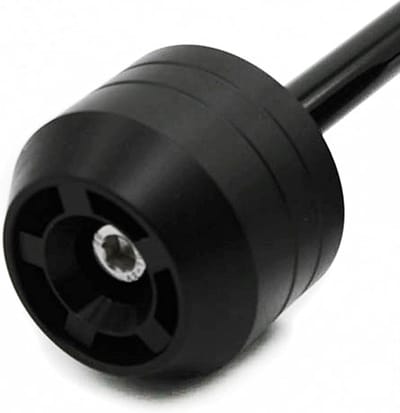 Motorvork Schuifregelaars - Frame Beschermers - Motor Beschermen - Schade Minimaliseren - 1 Stuk - Zwart
