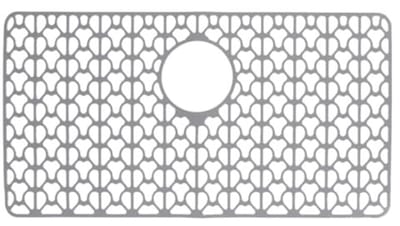 Dailygoods- Gootsteenmat 66 x 35 cm - Antislip Siliconen - Gootsteenbeschermer - Multifunctioneel Gebruik - Vaatwasserbestendig - Verhoogde Voeten - Spoelbakmat