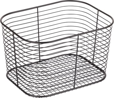 iDesign - Vienna Vanity Mand Groot - Edelstaal - Zwart