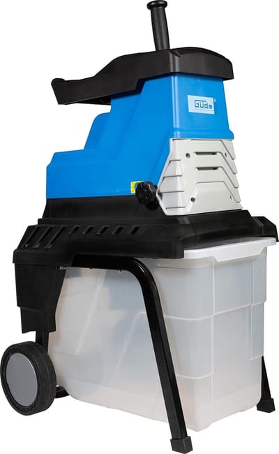 Super Silent Tuinhakselaar 2800 W met Inductiemotor, 55L opvangbak, 45mm takdikte