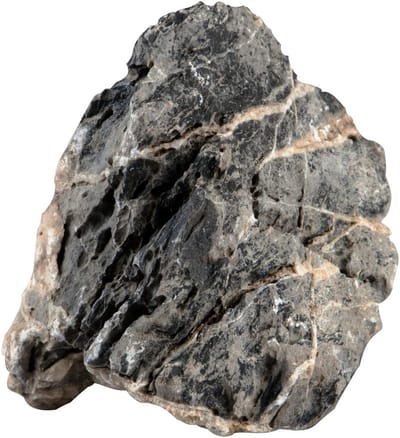 sera Rock Quartz Gray (Prijs per steen) verschillende maten - natuursteen decoratie voor aquarium - decoratie of gesteente Aquascaping Seiryu, L (Stuk 2 -3 kg)