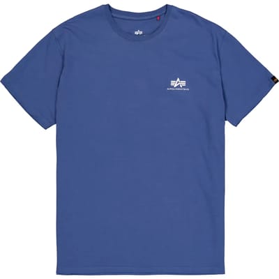 T-shirt met klein logo Alpha Industries Basic