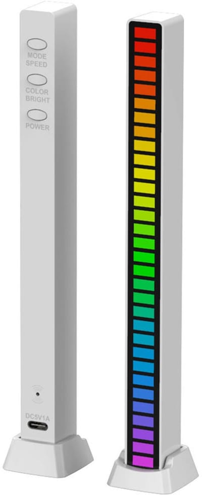 Led Light Bar - Led Muziekbar - Light Bar - Sound Control - Wit
