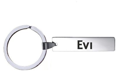Sleutelhanger Met Naam - Evi - RVS