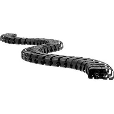 Kabelbeschermslang Classic, met kabeldoorvoer, L 750 mm, zwart