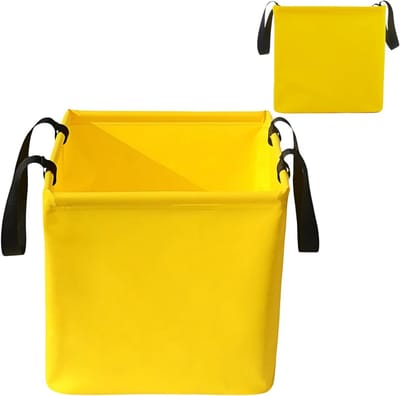 Vouwbare Camping Kom voor Buiten, 20 Liter, Duurzaam en Lichtgewicht, Ideaal voor Kamperen en Outdoor Activiteiten